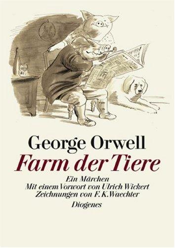 Empty Author, Friedrich Karl Waechter: Farm der Tiere. Ein Märchen. (German language, 1995, Diogenes)